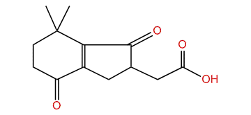 (7,7-Dimethyl-1,4-dioxo-2,3,4,5,6,7-hexahydro-1H-inden-2-yl)-acetic acid